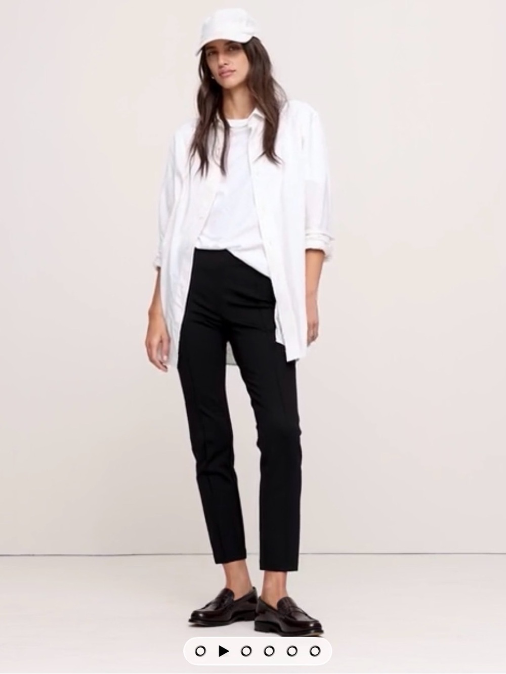 Banana Republic Black Slim Ankle Pants